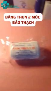 Băng Thun Co Dãn Bảo Thạch 2 Móc Góc Đa Năng 7.5cm x 3m - Hàng Chính Hãng Giao Hàng Nhanh