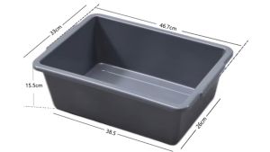 Hote multi- purpose dining basin receiving restaurant dining car Thickened dishes receiving basin