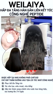 Hấp đa tầng phục hồi liên kết tóc Weilaiya X2 Keratin 450ML