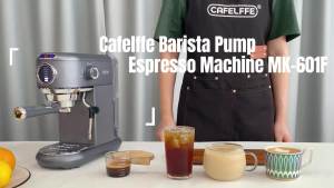 Cafelffe 4in1 Espresso Machine 15 Bar Expresso Coffee Machine with Milk Frother Wand for Dolce GustoNespressoESE PodCappuccino&Latte Coffee Maker Compact Design (1450W)
