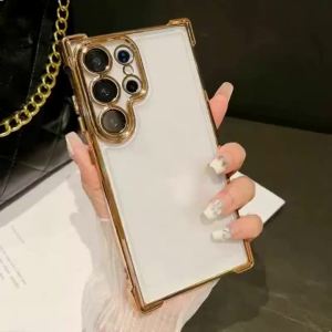 One Piece | Ốp Điện Thoại Samsung Luffy Zoro Đẹp Trai Mạ Điện Chống Rơi Chất Liệu Silicon Mềm Dành Cho S26 S25 Edge S24 S23 S22 S21 S20 Ultra Plus