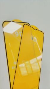 Bộ 5 Miếng Dán Bảo Vệ Màn Hình Kính Cường Lực Toàn Bộ 9D Cho Dòng Xiaomi Redmi Note - Tương Thích Với Note 11/12/13/14/15 Pro/11S/12S/14S Bright HD Clear Cover