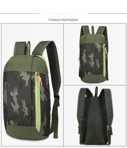 Lightweight Camouflage Military Outdoor Backpack for Primary School Students Double Shoulder Bag for Hiking And Summer Camp Activities