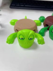 Bevavar Turtle Coaster Lucu Tatakan Gelas Plastic Tahan Panas Menghias Ornamen Meja
