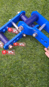 F-One Shark Paket Adjustable ADJ Anting Shackle Per Daun Spring Rubber Bosper Stabilizer Lift Up Belakang Toyota Hilux Revo Rocco 2016-ON Premium