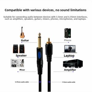 Choseal | Audio Connection Cable 6.5mm to RCA