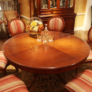 Round Waterproof Oilyproof Plastic Tablecloth