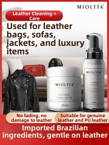 MIOLTTA | Leather Cleaning & Care Oil for Bags Leather Furniture and Coats 590ml