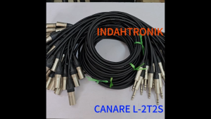 CANARE L-2T2S Two-Conductor Shielded Cables Braided Shield Microphone Cable (Single) [1 meter]