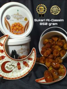 READY STOK KURMA RUTHOB SUKARI SUKKARI EMBER 850 GRAM SUKARI AL - QASSIM NAKHELA DATES PAKET HEMAT TERMURAH ORIGINAL ASLI