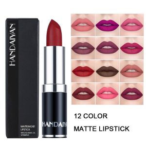 HANDAIYAN lipstik Lipstick Matte Warna banyak variasi Luxcury Anti Air