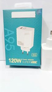 Batok Kepala Casan OPP A95 5G 120W Super Vooc Power Adapter Support Fast Charging