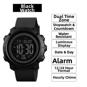 SKMEI | Student Digital Watch with Alarm Clock and Temperature Measurement