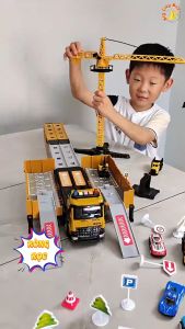 [SIÊU LỚN] Set Đồ Chơi Xe Tải Công Trình Siêu Lớn Cho Bé Bigcitybuy