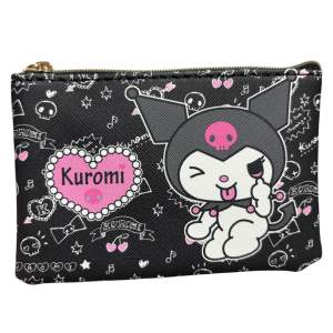 💖 กระเป๋าซิปสุดน่ารักลาย Kuromi จาก Sanrio 💖 พกพาสะดวก ดีไซน์คิ้วท์เกินต้าน เหมาะสำหรับใส่เหรียญ ใส่การ์ด หรือของจุกจิกเล็ก