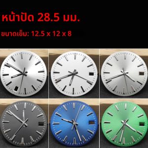 หน้าปัดนาฬิกา NH35 ขนาด 28.5 มม. แบบ SUB สีพื้น พร้อมช่องวันที่ เหมาะสำหรับกลไกนาฬิกา NH35 NH36 4R/7S อุปกรณ์เสริมนาฬิกา
