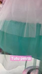 Baju Brukat Tiledot Anak Perempuan & Dress Tutu Anak