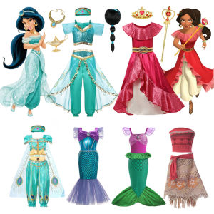 Disney Jasmine Princess Costume & Carnival Cosplay Dress: A Perfect Christmas Gift