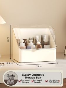 BAOJIAWANG | Luxury High Capacity Cosmetic Organizer Drawer Make-up Box