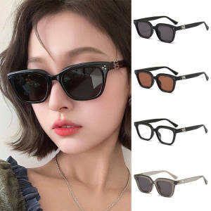 🔥Korean Version Square Slimming Glasses Fashionable Sunglasses Anti UV Sunglasses Women LovelylifeFu👍