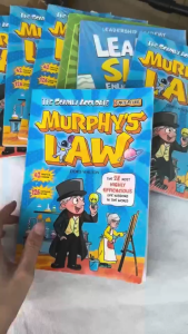 [SG In Stock]The Scarily Accurate Murphy’s Law Kids Educational Comic Book | 28 Life Wisdoms Critical Thinking English