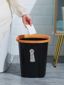 Thùng Rác Lớn Hình Vuông Dung Tích Lớn Cho Văn Phòng Nhà Bếp Phòng Tắm Nhà Vệ Sinh Thùng Rác Giấy Hình Tròn Dùng Trong Gia Đình