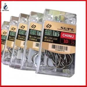 Lưỡi Câu Cá CHINU SUPE Nhật Có Ngạnh Sắc Bén Bền Đẹp Giá Rẻ Đi Câu Fishing Bắt Cá luoicau
