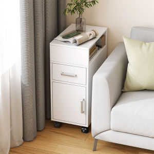 OYIla | Compact Movable Bedside Table Narrow Storage