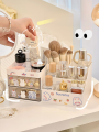 Hộp Đựng Đồ Trang Trí Văn Phòng Hình Hộp Kéo Đơn Giản Màu Trơn Đa Năng Nhựa Hộp Đựng Đồ Để Bàn Học Hộp Đựng Đồ Để Bàn. 