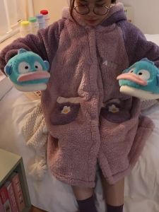 ＜1220＞  Dép Bông Cá Hề Nữ Dép Bông Mùa Đông Cặp Đôi Dép Lông Mùa Đông Giày Giam Trong Nhà Nam Thu Đông