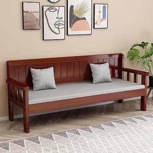 Solid Wood Sofa Bench Rental Balcony Living Room Chair