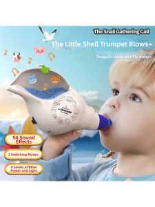BEISHU | Infant Musical Toy with Bird Whistle and 54 Sound Effects