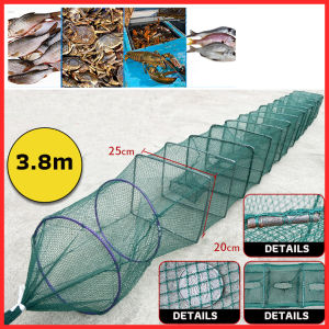 ช่องตาข่ายตกปลา กรงปลา กับดักกุ้ง กุ้งก้ามกรามแบบพับได้กุ้งก้ามกรามสุทธิตกปลาสุทธิปลาไหลกุ้งกุ้ง