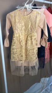 9 Shop1 Set Gamis Anak Perempuan ( Free Jilbab ) Baju Anak Perempuan Set Hijab Muslim Terbaru Murah Busana Pakaian Lebaran Bayi Balita Wanita Remaja Dewasa Viral Gaun Cantik Mewah Motif Brukat Tile Premium Simpel Casual NAVRAH