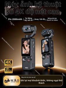 W&O | 4K Ultra HD Portable Handheld Vlog Camera