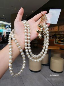 สายโซ่โทรศัพท์แบบสะพายข้าง สร้อยคอสีลูกปัด เครื่องประดับโทรศัพท์มือถือ โลหะผสม รุ่น 231108 ของ Zengge