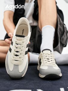 Agsdon Mens Casual Sport Shoes Breathable Mesh Lined Versatile Low Top round Toe Rubber Outsole Comfortable All-Season Sneakers