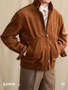 Thick Autumn Winter Corduroy Cotton Short Jacket