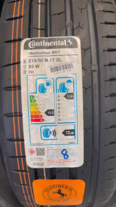 CONTINENTAL MaxContact MC7 ขนาด 255/35R18 จำนวน 1 - 4 เส้น ปี2025 ราคาพิเศษ รับประกันจากบริษัทผู้ผลิต สินค้าของแท้ 100% สินค้ารับประกันจากบริษัท ผู้ผลิต ** ทักแชท ก่อนสั่งซื้อ** แถมฟรี จุ๊ปยาง ของแท้