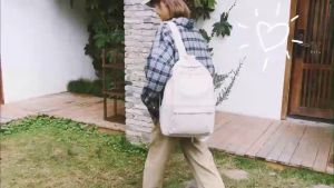 NEWLAN BB015 Tas Ransel Min Tao Bag Ransel Korea Backpack Fashion Ulzzang Korea Tas Anak sekolah SD Baby Bag Tas Ransel Anak Sekolah Karakter perempuan Tas Karakter Polos Ransel Perjalanan Tas Ransel Olahraga