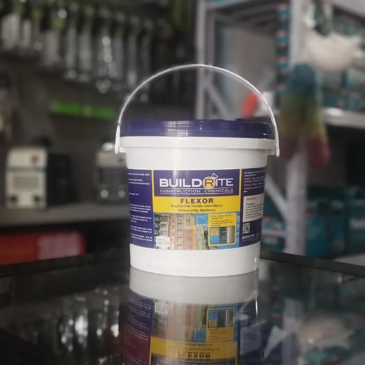 Mandini Build Rite BUILDRITE FLEXOR (5kg - 18kg) NEGATIVE SIDE CEMENTITIOUS WATERPROOFING ...