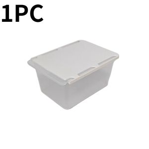 Transparent Pull-out Makeup Storage Box Multi-functional Sundries Organizer Drawer Style Storage Box Under The Mirror Cabinet