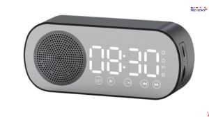 FAST DELIVERY Ashibo Speaker Bluetooth Mini Full Bass Portable with Alarm Clock Radio 500mAh Charger