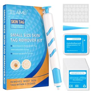 Skin Tag Removal Mole Wart Removal Facial Mole Wart Microstrip Tag Removal Kit อัตโนมัติ Mole Remover เครื่องมือทําความสะอาด Swabs