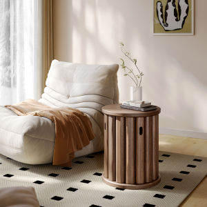 Solid Wood Stool Stackable round Stool For Home Jenga Spare Dining Table Bench Storage Universal Pulley Chair