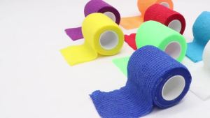Tape Crossfit 4.5m Colorful Sport Self Adhesive Elastic Bandage Wrap Tape Elastoplast for Support Pad Finger Ankle Palm Shoulder