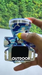 Senter Kepala 50Watt FA-155 / Headlamp Diving Cahaya Putih Dan Kuning Super Terang Outdoor Flashlight Baterai 3000mAh Tahan Hingga 12 Jam Waterproof / Senter Kepala Tahan Lama ~ Noah Online Store