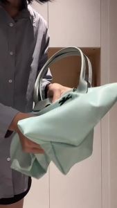 <915> Exclusive for Cross-Border French Longchamps Bag Embroidery Dumpling Bag Folding Bag Large Capacity Dragon Boat Tote Bag Womens Bag Bag