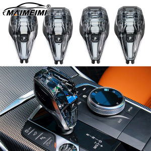 Crystal Gear Shift Knob Short Rod Type For BMW G20 G21 iX3 G08 X3 G01 X6 G06 X7 G07 X5 G05 Auto Crystal Gear Handle 3 Piece Set
