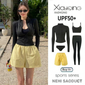 XIAZHIQING | Conservative Fitted Quick-dry Long Sleeve Diving Suit